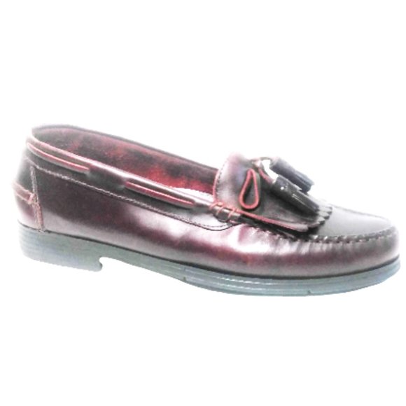 Hill & Archer men Brazilian Leather Tassel Loafers Size 9M - Picture 3 of 7